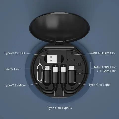 60W Fast Charging Travel Cabel Set