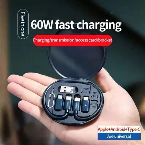 60W Fast Charging Travel Cabel Set